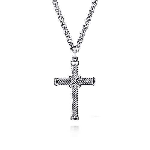 Silpada Sterling Twisted Cross Pendant Necklace | Cross pendant necklace,  Shop necklaces, Cross pendant
