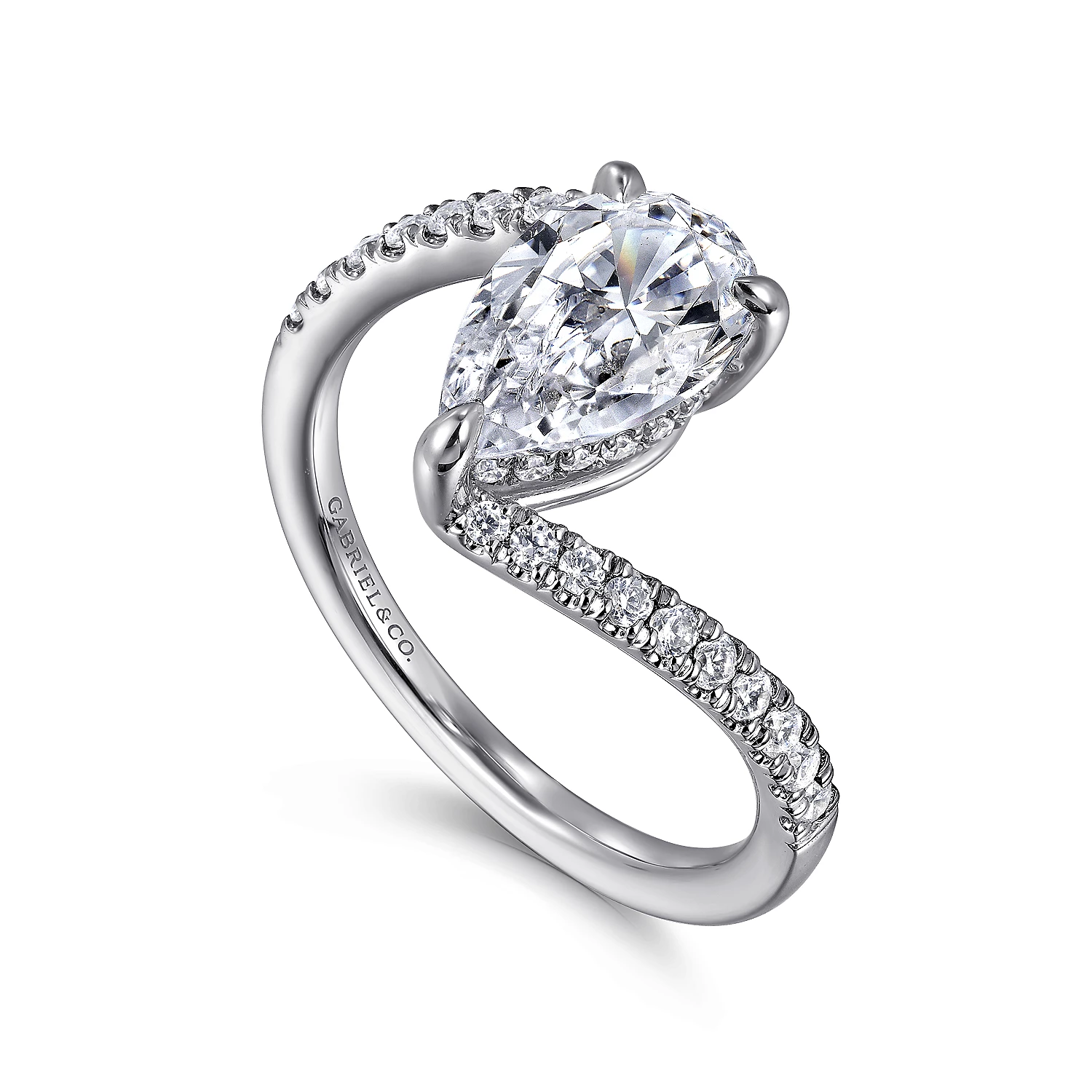 Neil Lane Princess-cut Engagement Ring 5/8 ct tw 14K White Gold | Kay Outlet