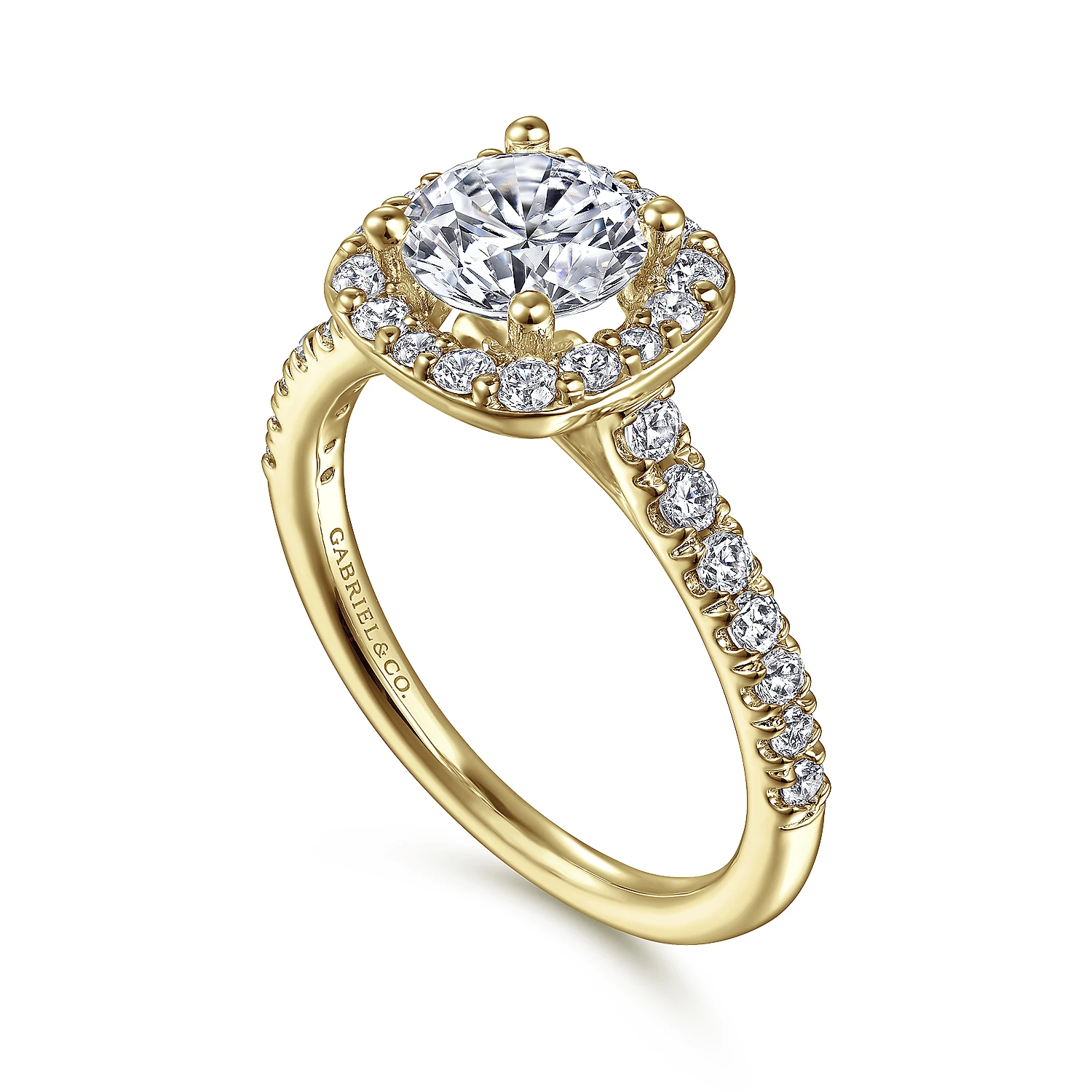 OOAK Champagne Diamond Engagement Ring with Organic Golden Accenting –  ARTEMER
